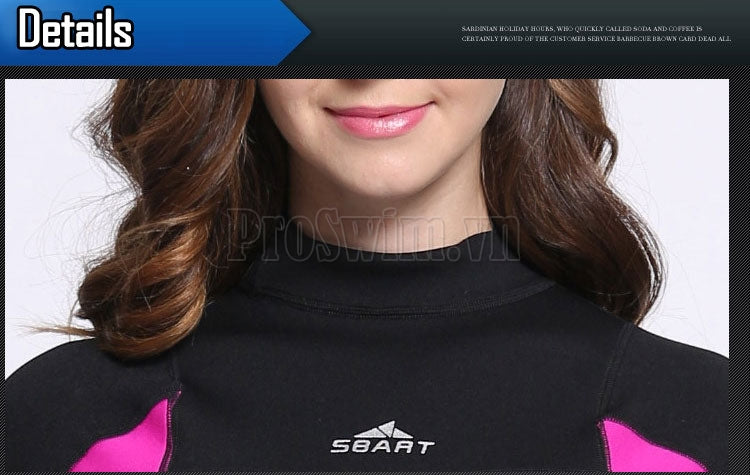 Bộ Bơi Lặn Dày Giữ Nhiệt Nữ Sbart 985 2mm - ProSwim.vn