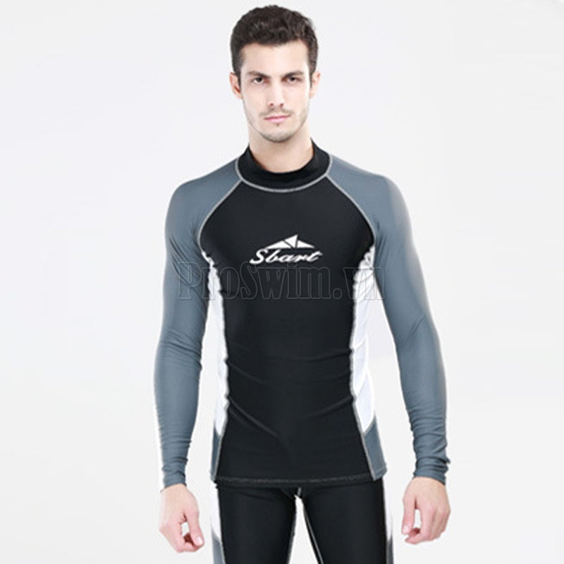 Áo Bơi Nam Dài Tay Sbart 711 Chống Nắng Chống UV - ProSwim.vn