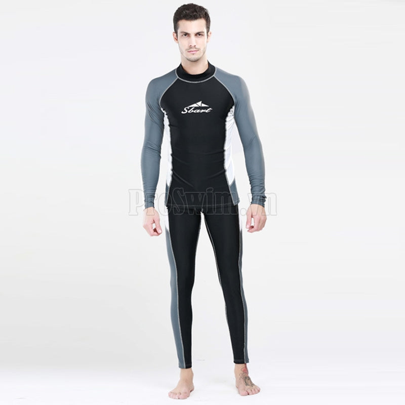 Set Combo Quần Áo Bơi Nam Dài Tay Sbart 711 Chống Nắng Chống UV - ProSwim.vn
