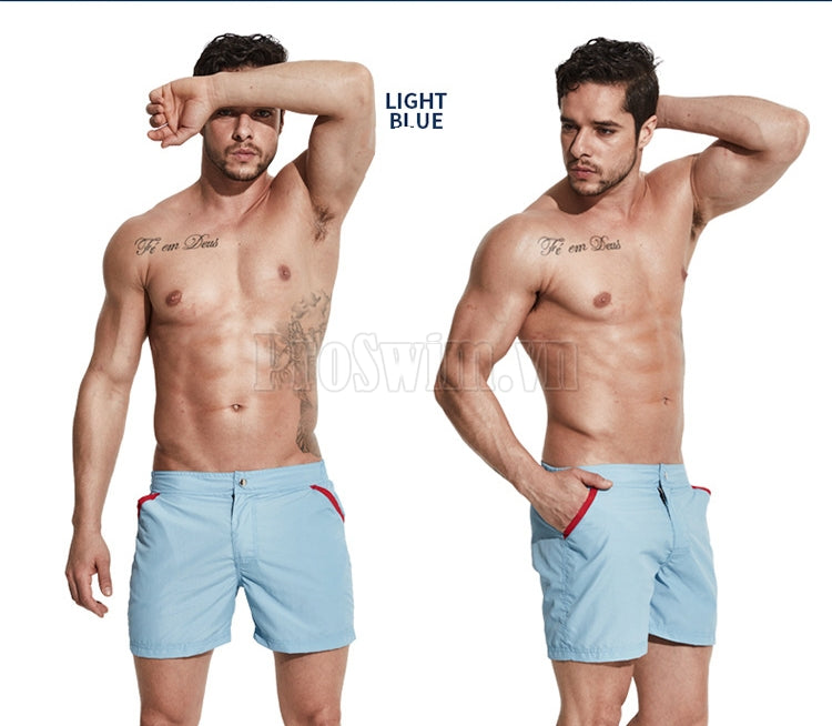 Quần Bơi Biển Nam Desmiit 8707 Xanh Nhạt