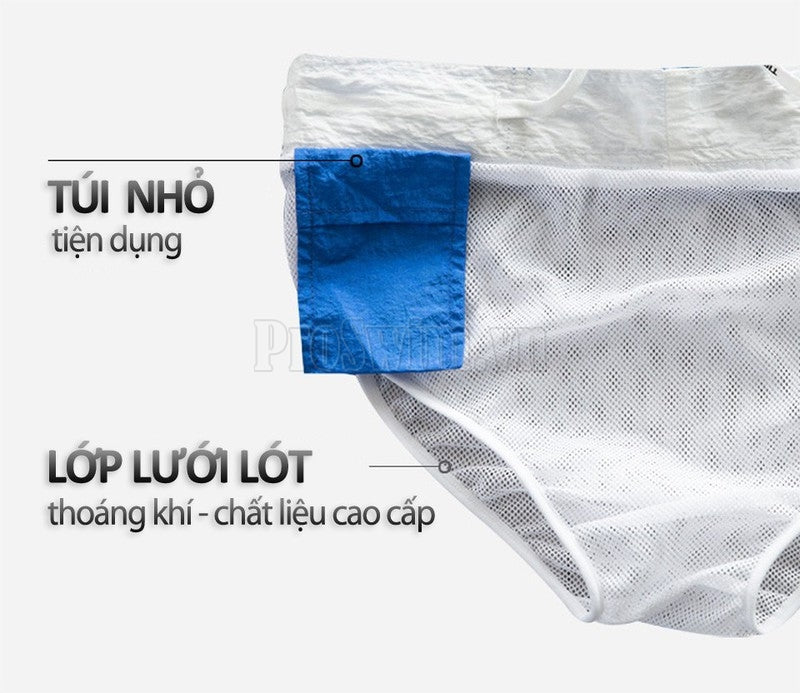 Quần Bơi Biển Nam Desmiit 726 Xanh