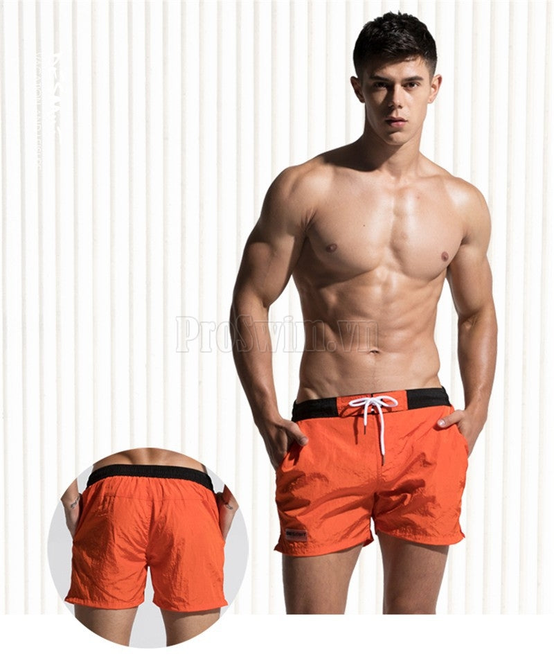 Quần Bơi Biển Nam Desmiit 726 Cam