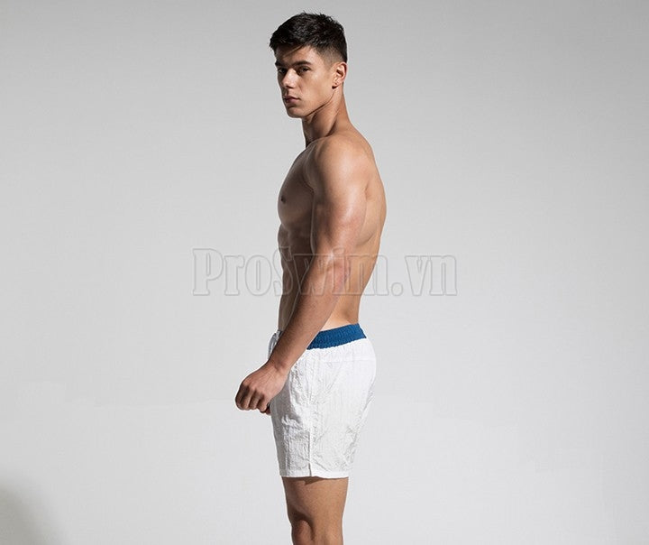 Quần Bơi Nam Đi Biển Desmiit 726 Trắng