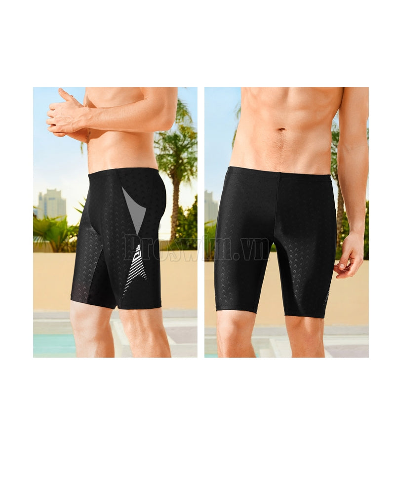 Quần Bơi Yingfa Cho Nam Dạng Lửng 3947 Đen Ghi - ProSwim.vn