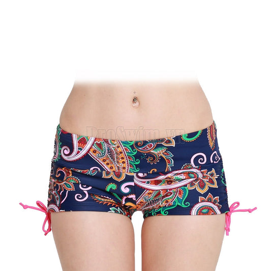 Quần Bơi Nữ Dạng Đùi Sbart 8014 Hoa Tím - ProSwim.vn