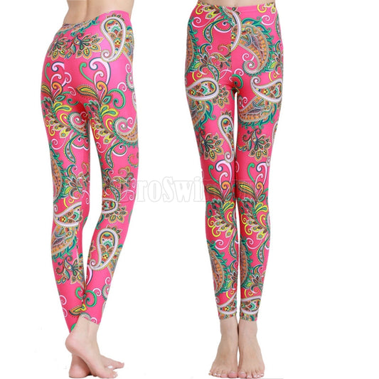 Quần Bơi Nữ Dài Sbart Hoa Đỏ - ProSwim.vn