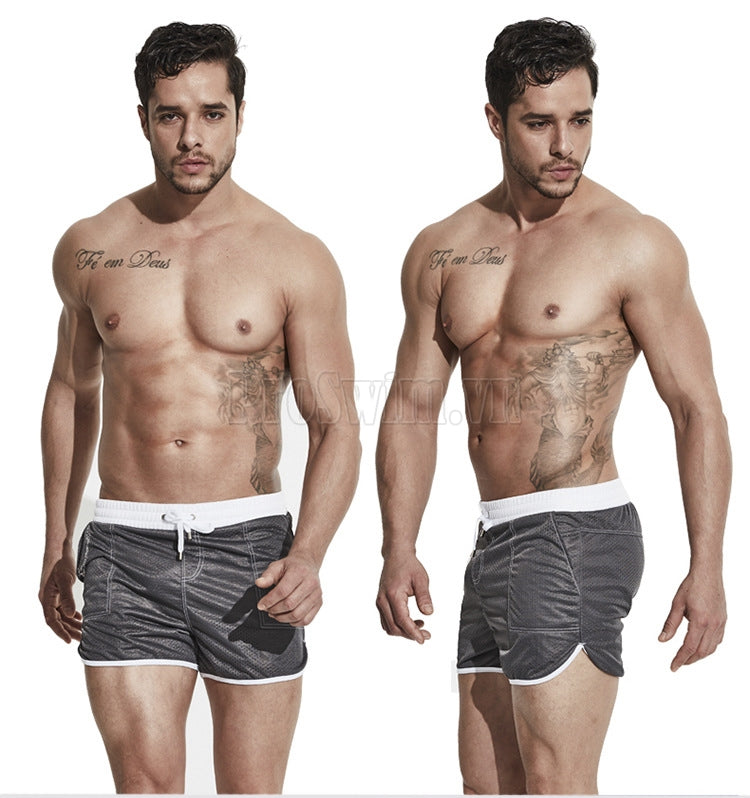 Quần bơi biển cho nam Desmiit G8403 Ghi - ProSwim.vn