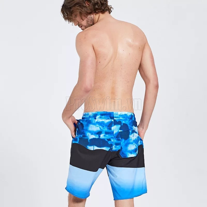 Quần Đi Biển Nam Sbart 242 Xanh - ProSwim.vn