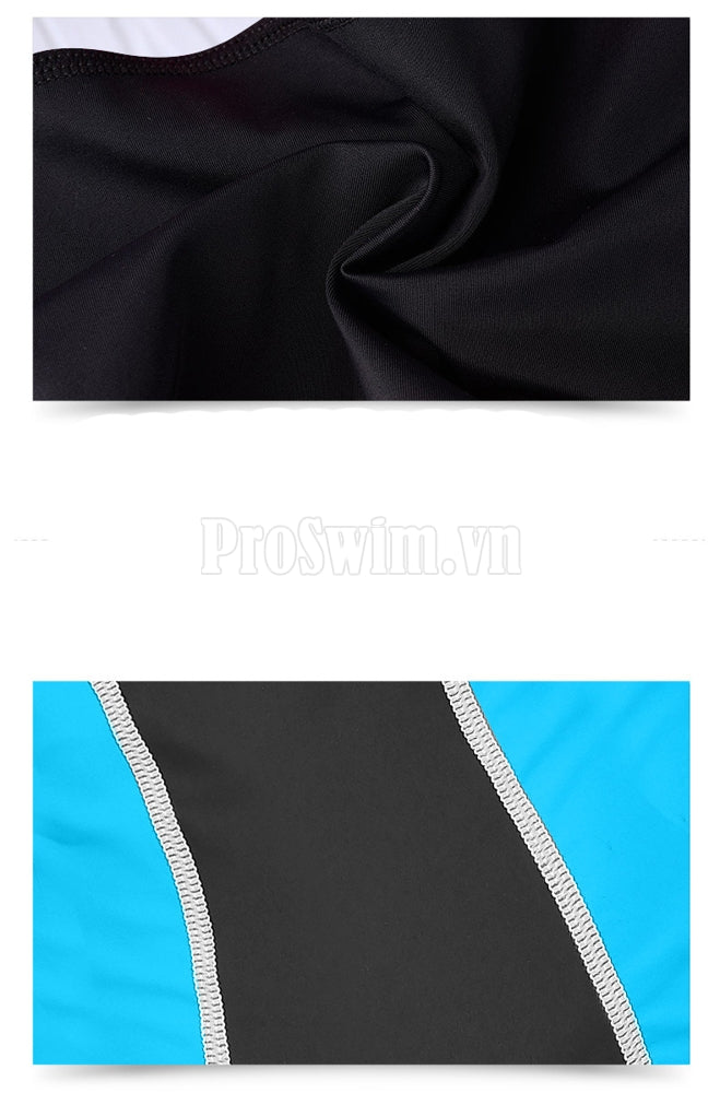 Bộ Đồ Bơi Nữ Liền Thân Khoét Nách Dài Tới Đùi - Xanh Ngọc - ProSwim.vn