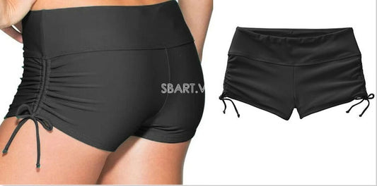 Quần Bơi Nữ Đùi Sbart 8014 Đen - ProSwim.vn