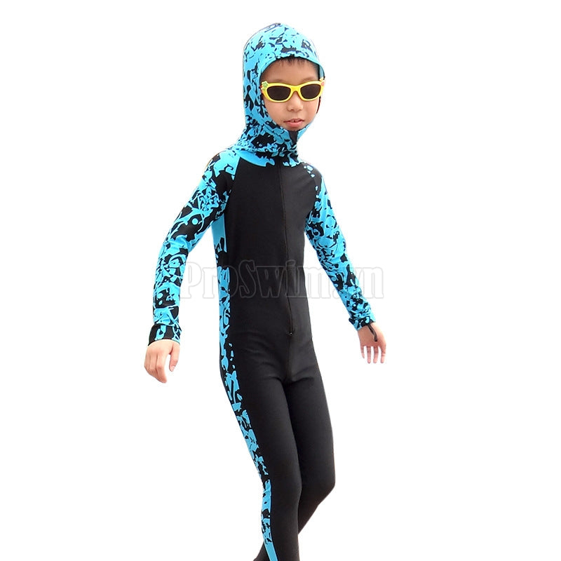 Bộ Bơi Liền Trẻ Em Có Mũ Sbart 1011 Hồng - ProSwim.vn